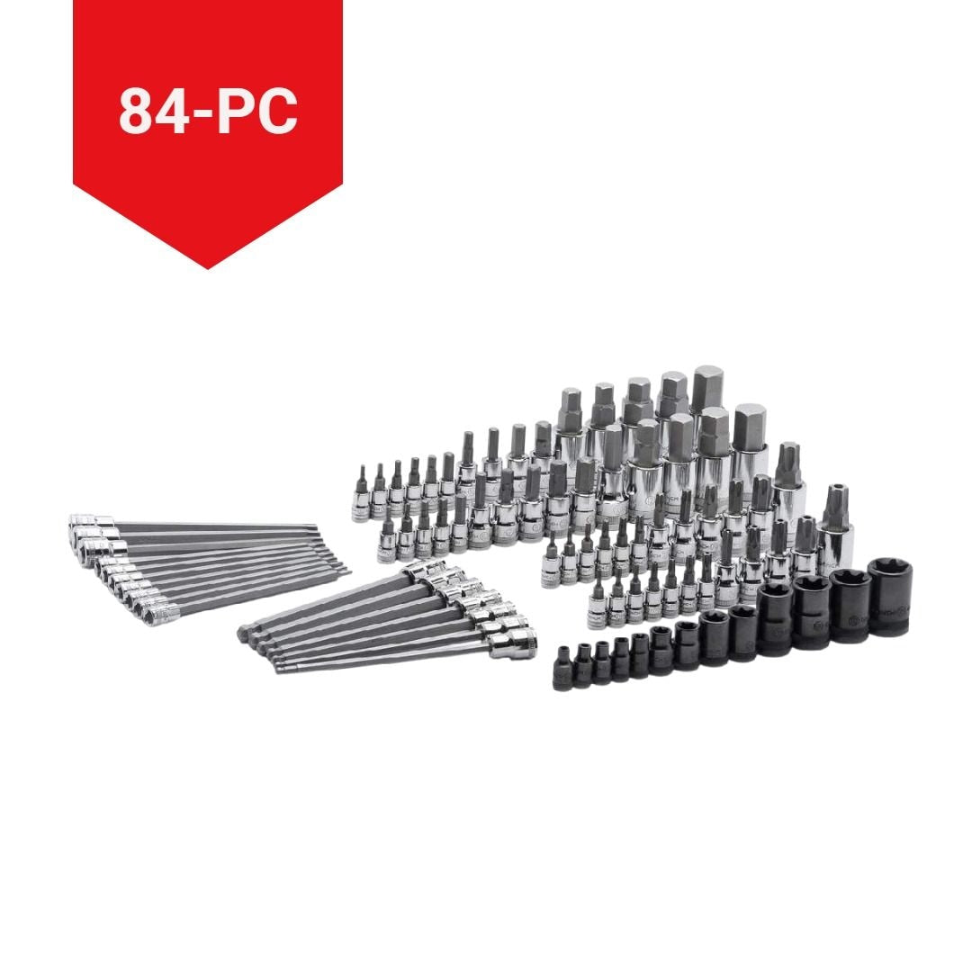 Bit Socket Set, 84-pc, SAE/Metric M9H6 - product image 5