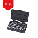 Pass-Thru 1/4-in Drive Socket Set 27-pc, SAE/Metric B4S9 - product image 4