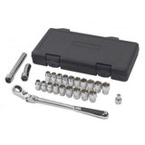 Pass-Thru 3/8-in Drive Socket Set 23-pc, SAE/Metric B2S4 - product image 1