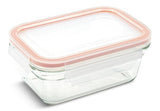 Rectangle Glass Food Storage Container with Airtight Seal, 470-mL G7T5 - product image 1