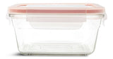 Square Glass Leakproof Food Storage Container with Lid, 900-mL C7J1 - product image 1