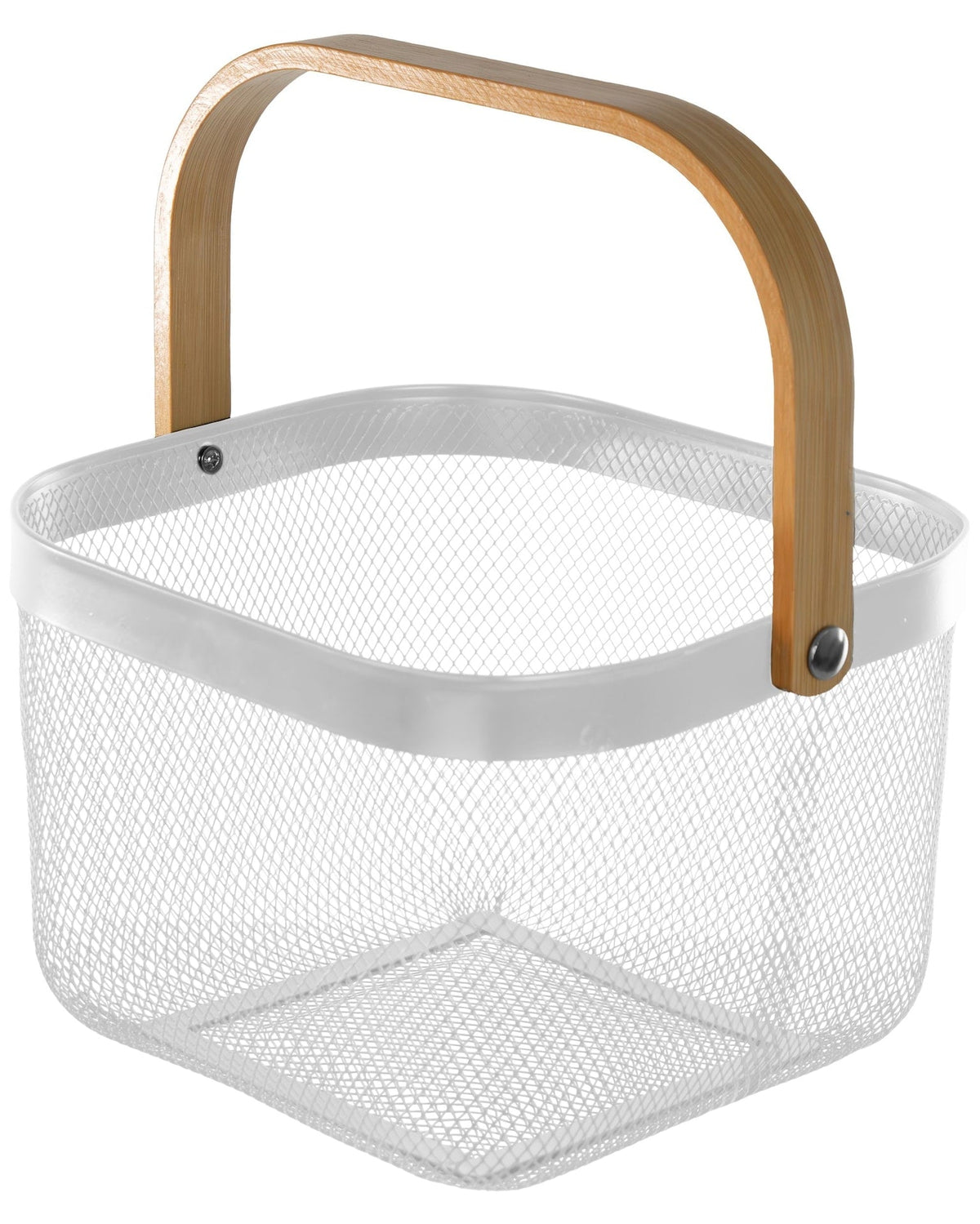 Living Wired Basket, White Q7G8 - product image 1