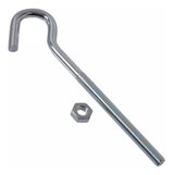 Zinc-Plated Lag Bolt Clothesline Hook, Corrosion Resistance, 7-1/4-in P0Q4 - product image 1