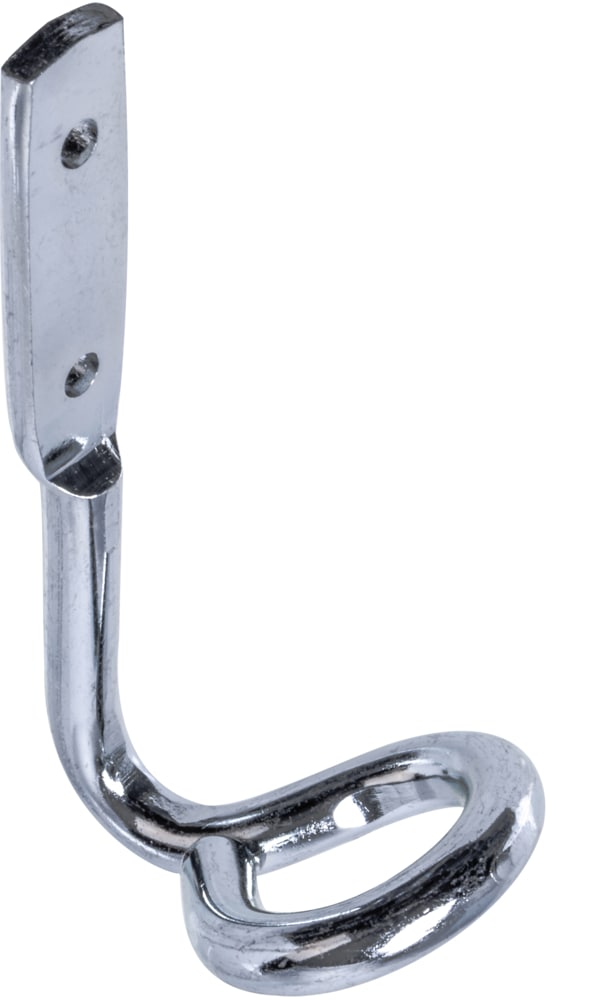 Zinc-Plated Light Duty Eye Loop Hook, No Pre-Drilling, 4-in E4Z0 - product image 1