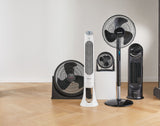 TurboForce Tilt-Head Portable Air Circulator Table/Desk Fan, 3-Speed, Black, 7-in K2H9 - product image 5