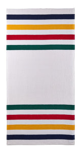 ’s Bay Stripes Beach Towel, Classic Horizontal, Multi-Coloured, 70-in x 40-in E0K3 - product image 1