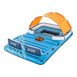 Tropical Breeze Lake Party Island with Sunshade and Cooler, 6-Person U0W6 - product image 1