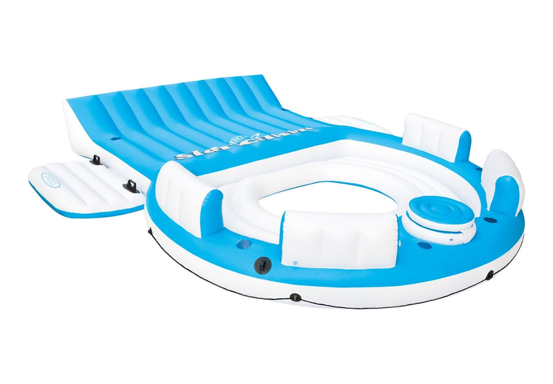 Splash 'N Chill Inflatable Lake Party Island, 7-Person O8P4