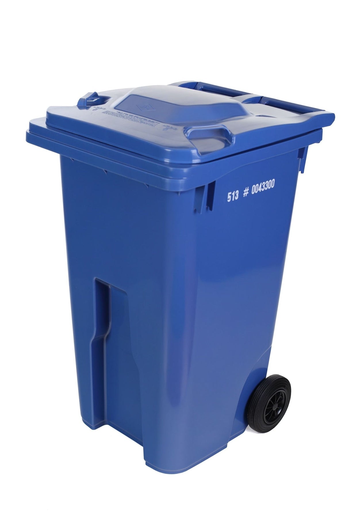 Mastercart 240-L Plastic Rectangular 8-in Wheeled Compost Bin/Recycling Bin/Garbage Can, Assorted Colours O7H2 - product image 1