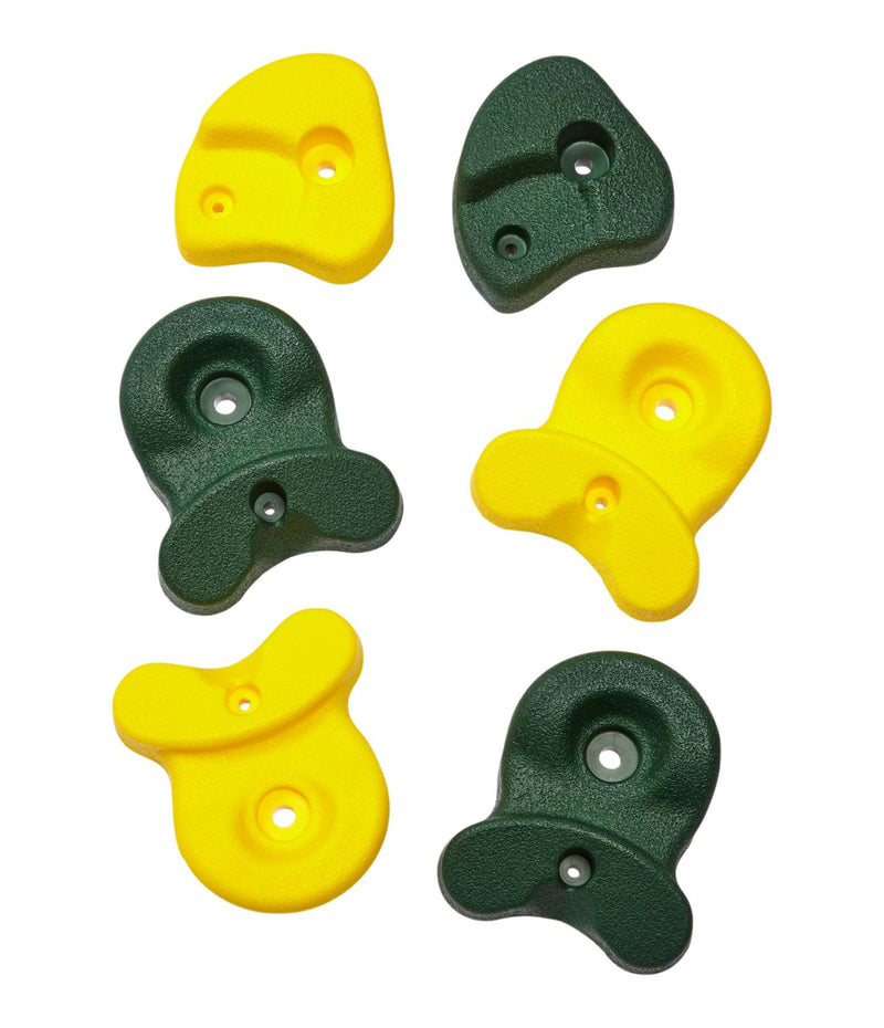 Outdoor Swingset Accessory Climbing Holds/Grips/Rocks, 6-pk, Ages 3-10 A7M1