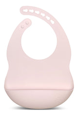 Silibib Silicone Feeding Bib, Pink Q9R4 - product image 1