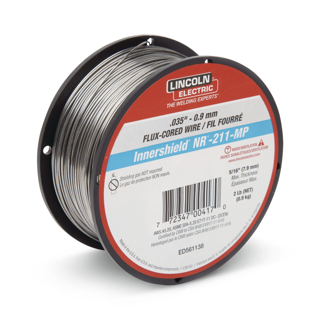 Electric Flux-Cored Gasless Welding Wire, 0.035-in, 2-pk Z1O3 - product image 1