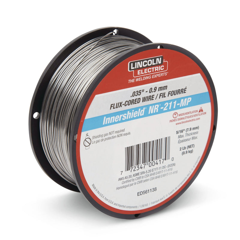 Electric Flux-Cored Gasless Welding Wire, 0.035-in, 2-pk Z1O3