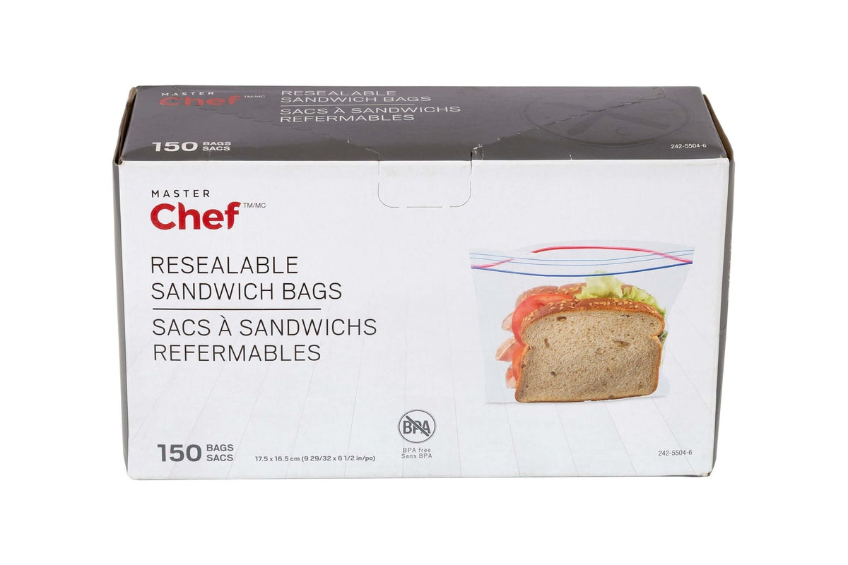 Double Seal Sandwich Bag, 150-pk Z6T5 - product image 1