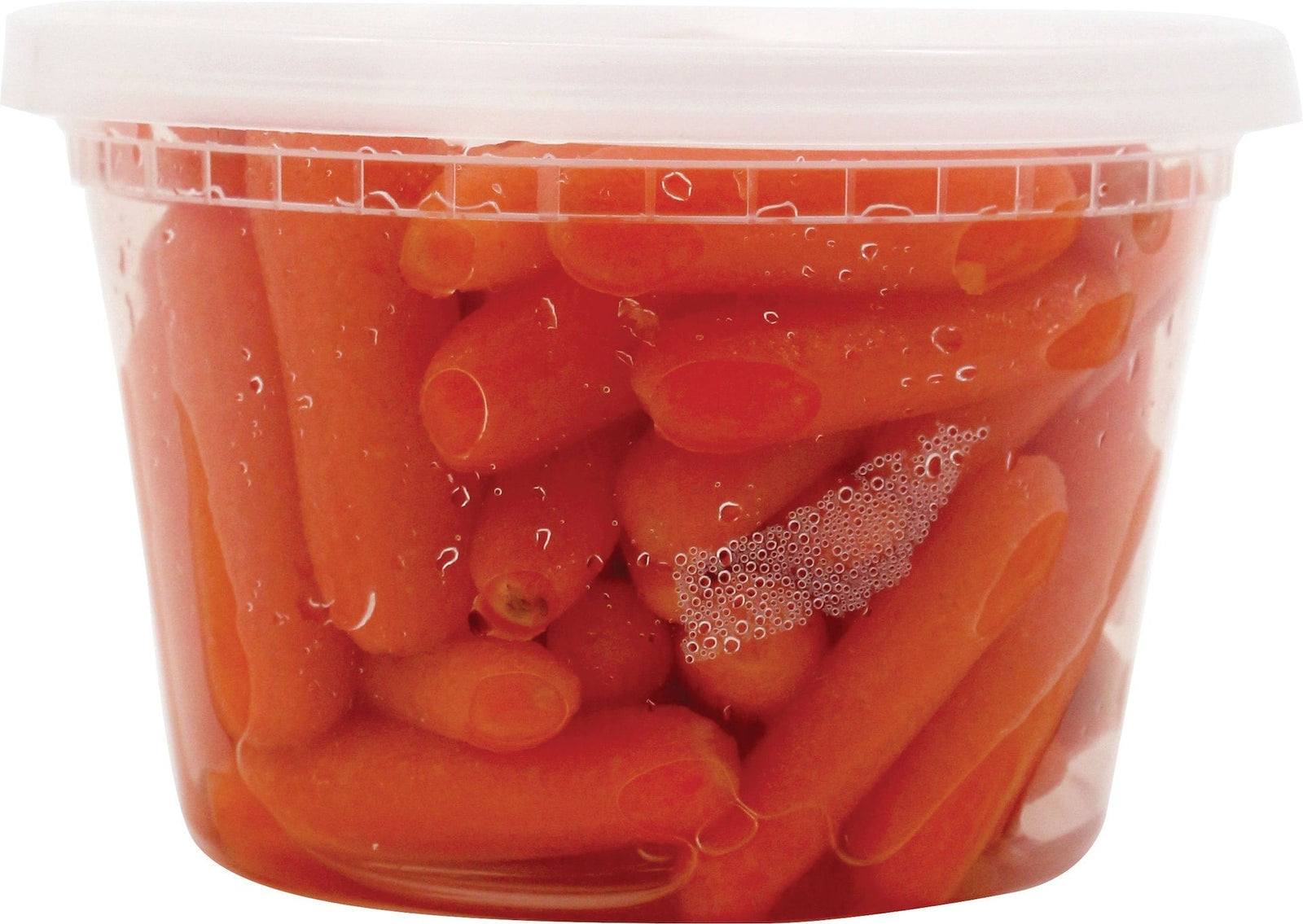 Round Plastic Deli-Style Food Storage Container Set, 16-oz, 40-pc O1F0 - product image 1