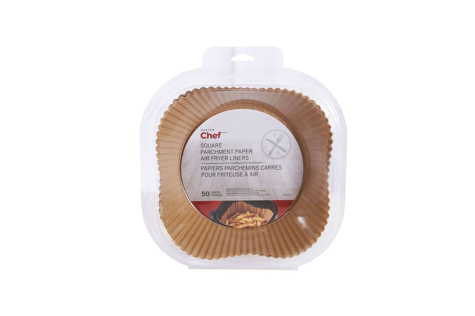 Square Air Fryer Liner, 16.5-cm, 50-pk I6Q0 - product image 1