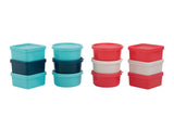 Stackable Mini Plastic Food Storage Container Set, 12 Count R3O5 - product image 1