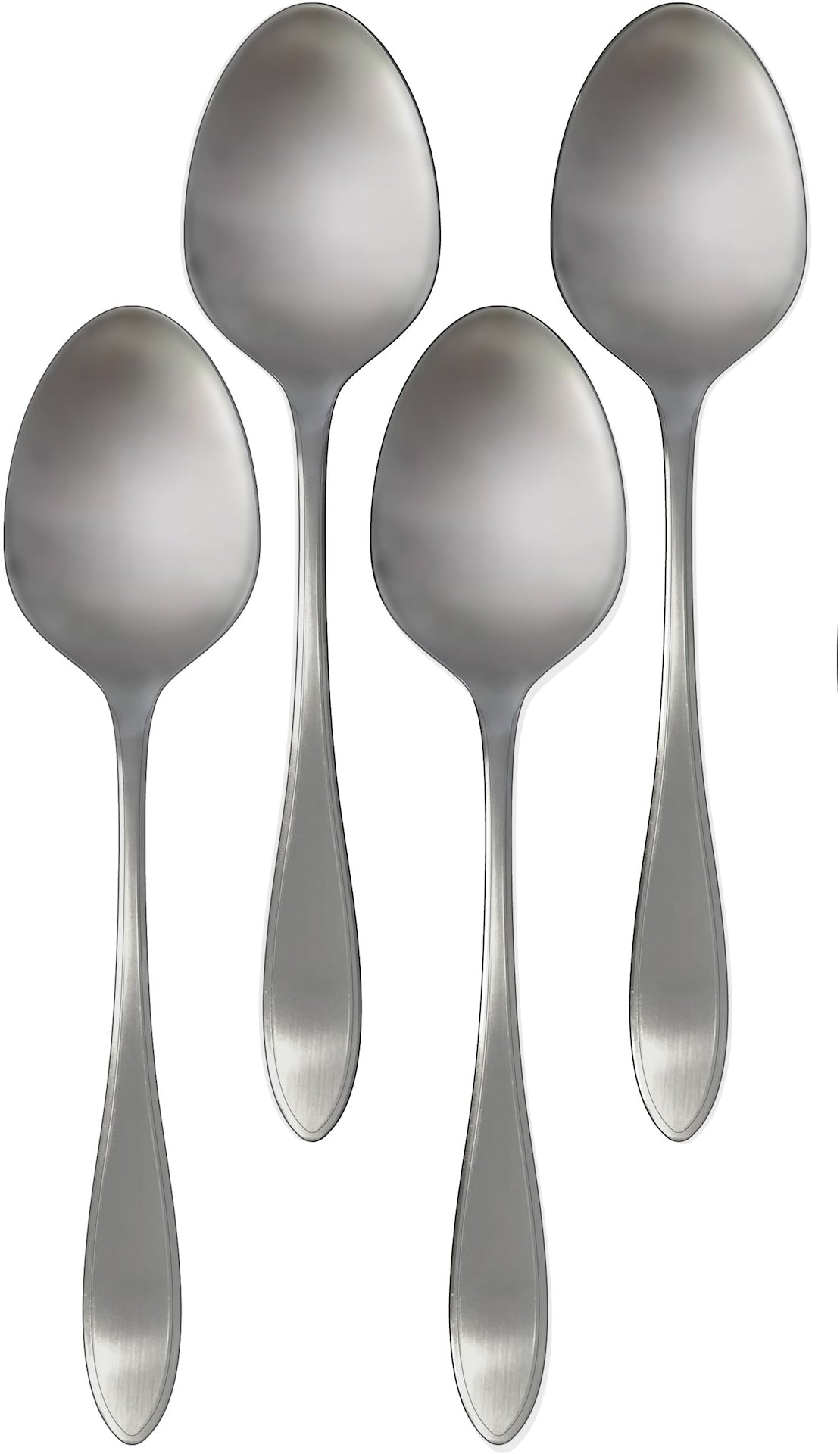 Stainless Steel Spoon Set, 4-pc U0U7 - product image 1