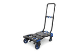 2-in-1 Folding Hand Truck, 300-lb, Black/Blue B7Y0 - product image 1