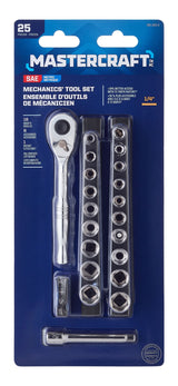25 Piece 1/4" Drive Socket Set O5C2 - product image 3