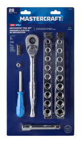 26 Piece 1/2" Drive Socket Set A7T8 - product image 3