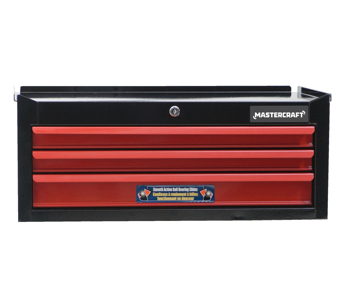 3-Drawer Intermediate Tool Chest, Black & Red, 26-in A6R6 - product image 2