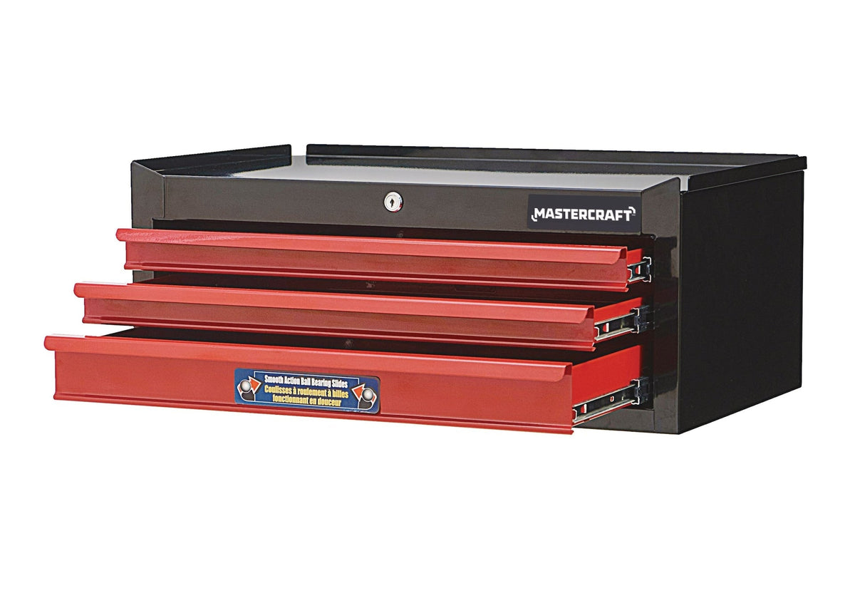 3-Drawer Intermediate Tool Chest, Black & Red, 26-in A6R6 - product image 3