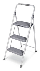 3-Step Metal Folding Step Stool, 225-lb, 3.2 ft I3N1 - product image 1
