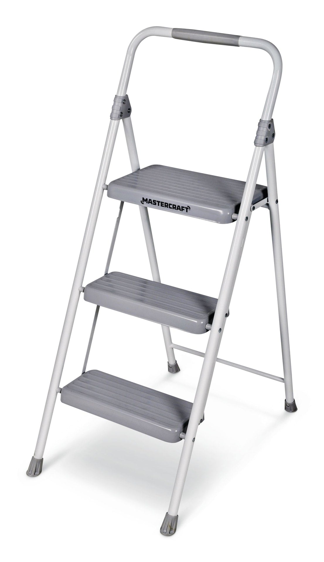 3-Step Metal Folding Step Stool, 225-lb, 3.2 ft I3N1 - product image 1