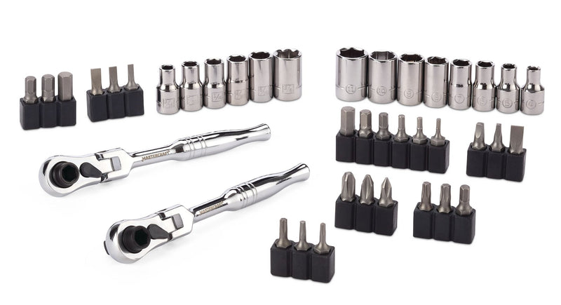 39 Piece 1/4" Micro Ratchet/Driver Set O1N6