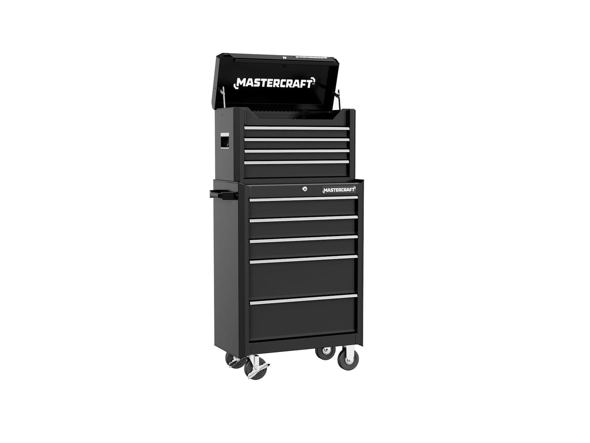 4-Drawer Tool Storage Chest with Liners, Black, 24-in X2A5 - product image 6
