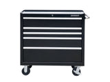 5-Drawer Powder-Coated Steel Tool Cabinet, Black, 36-in E7O1 - product image 3