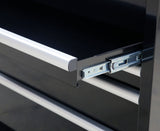 5-Drawer Powder-Coated Steel Tool Cabinet, Black, 36-in E7O1 - product image 6