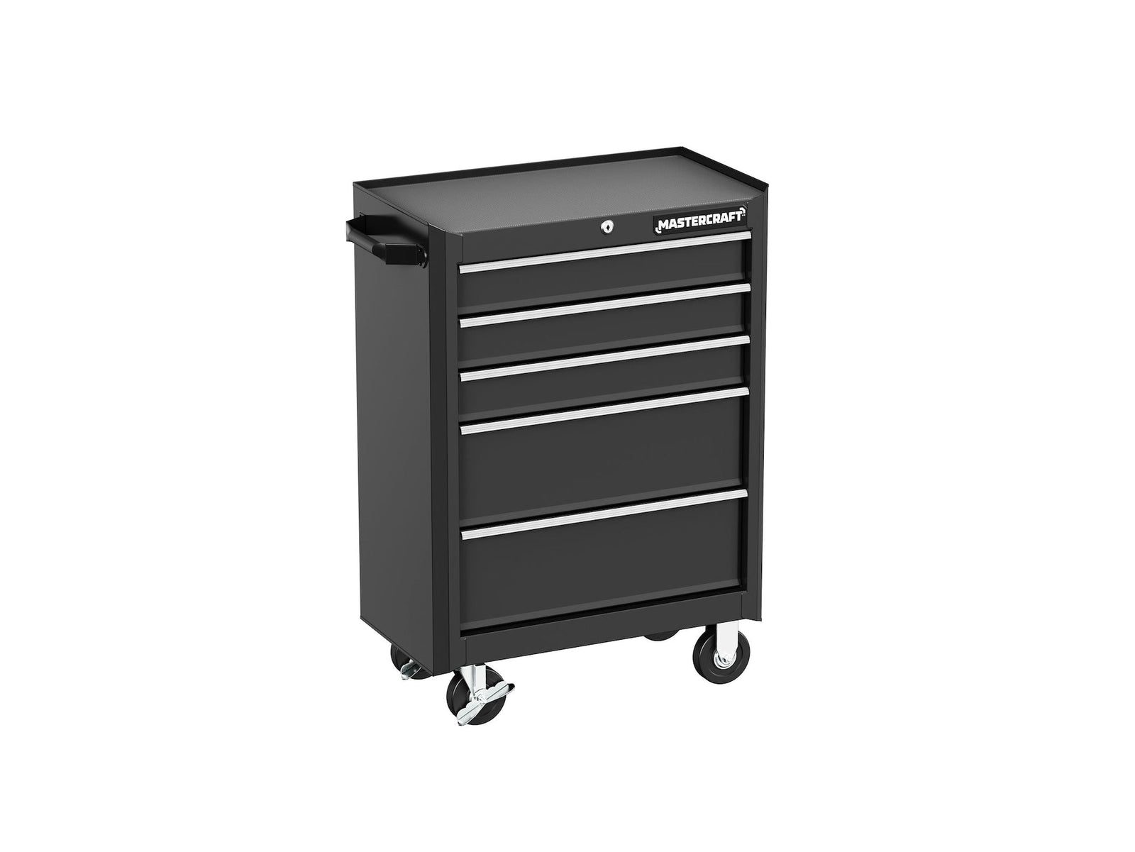 5-Drawer Tool Storage Cabinet, Black, 24-in V7K9 - product image 2