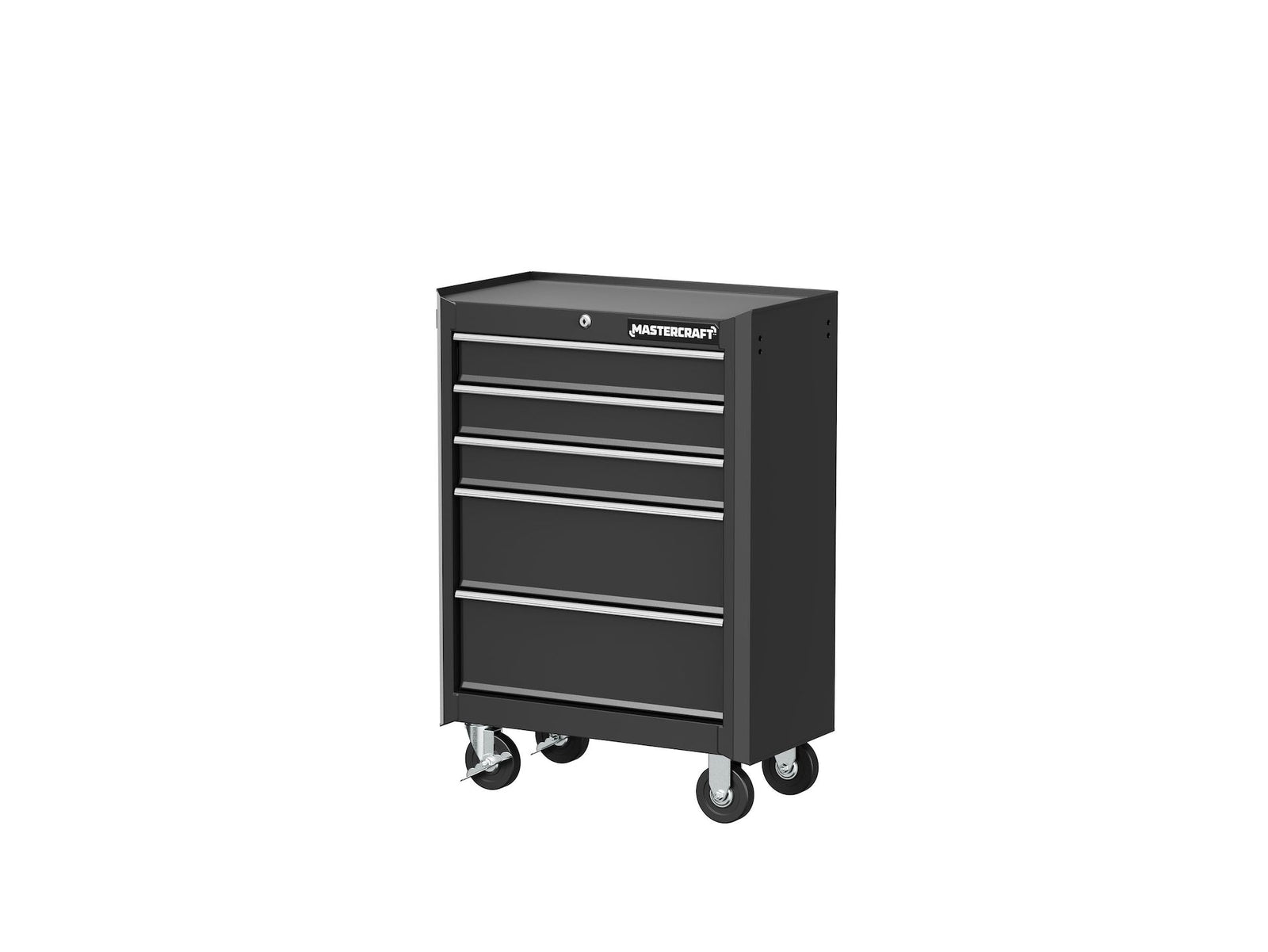 5-Drawer Tool Storage Cabinet, Black, 24-in V7K9 - product image 4