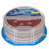 5-in Assorted Grit Hook & Loop Aluminum Oxide 8-Hole Sanding Disc Set for Wood, Metal, 50-pc Y2G1 - product image 1