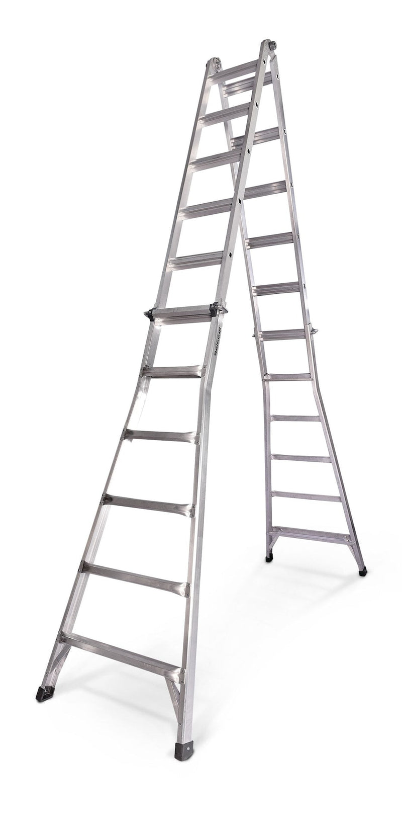 Grade 1A Aluminum Multi-Task Ladder, 25-ft, 300-lb N4H9