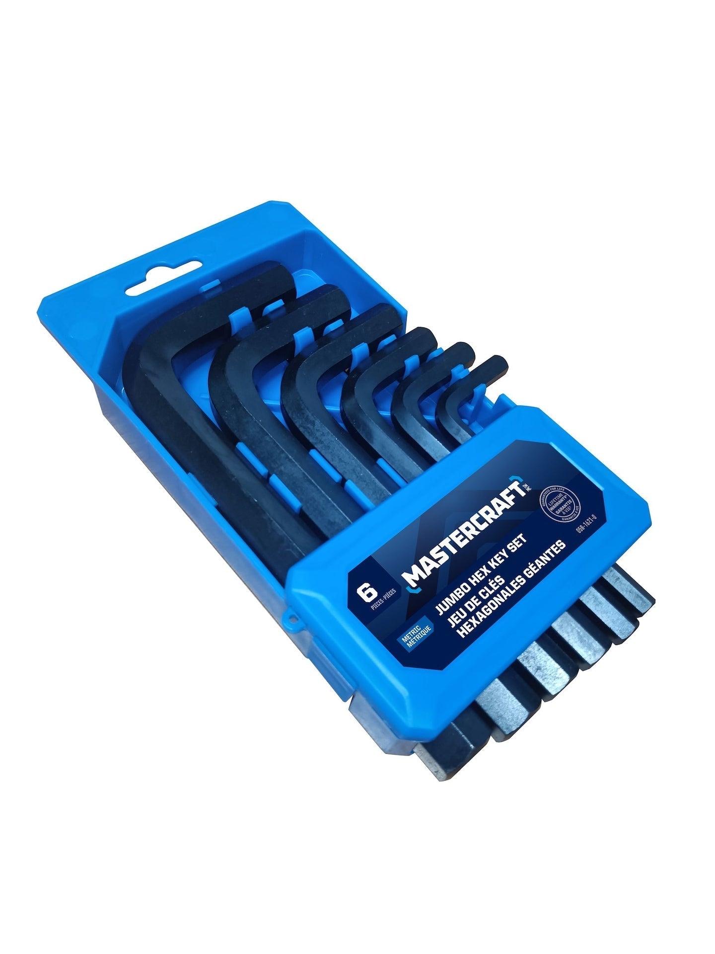 Jumbo Hex Key Set/Allen Wrench Set, Metric, High Quality Cr-V Steel, 6-pc B5X7 - product image 3