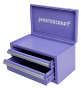 Mini Toolbox with 2 Drawers, Lilac Y4Y4 - product image 1