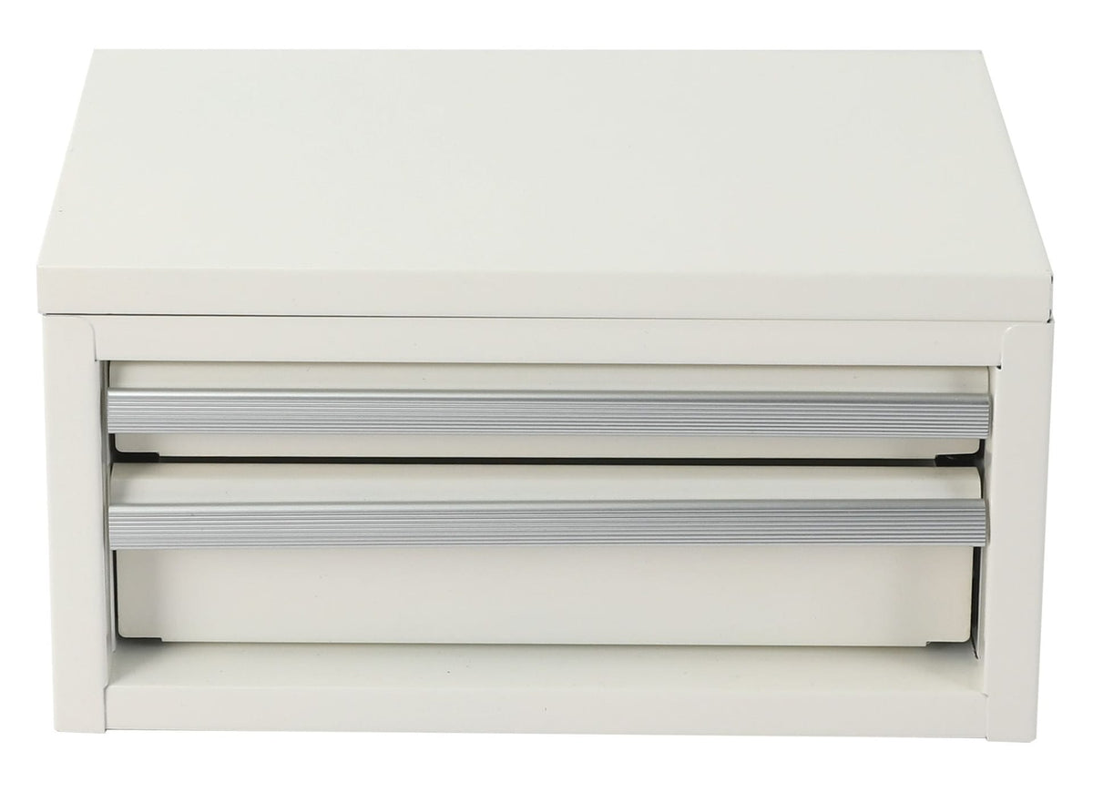 Mini Toolbox with 2 Drawers, New White Y2C9 - product image 3
