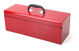Portable Metal Hip Roof Tool Box with Removable Tray, 19-in, Red Y5C3 - product image 2