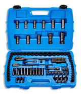 Socket Set, 122-pc, SAE/Metric, CRV, Black Steel Finish T4Y1 - product image 2