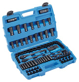 Socket Set, 122-pc, SAE/Metric, CRV, Black Steel Finish T4Y1 - product image 5