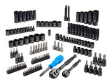 Socket Set, 122-pc, SAE/Metric, CRV, Black Steel Finish T4Y1 - product image 6