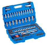 Socket Set, 128-pc, SAE / Metric, CRV, Nickel-Chrome Plating X0Q2 - product image 2
