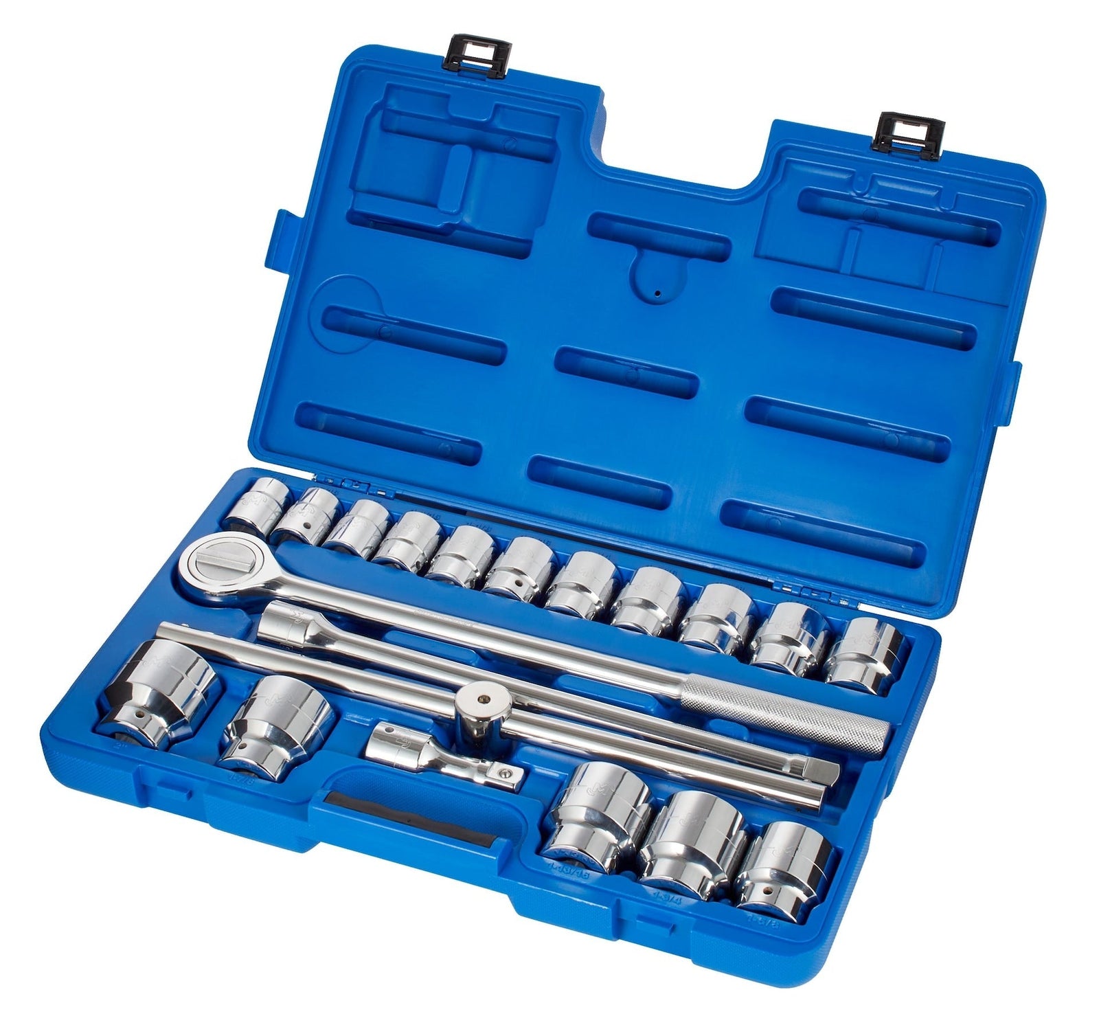 Socket Set 20-pc, 3/4-in Drive, SAE, Steel, Chrome Q4J7 - product image 2