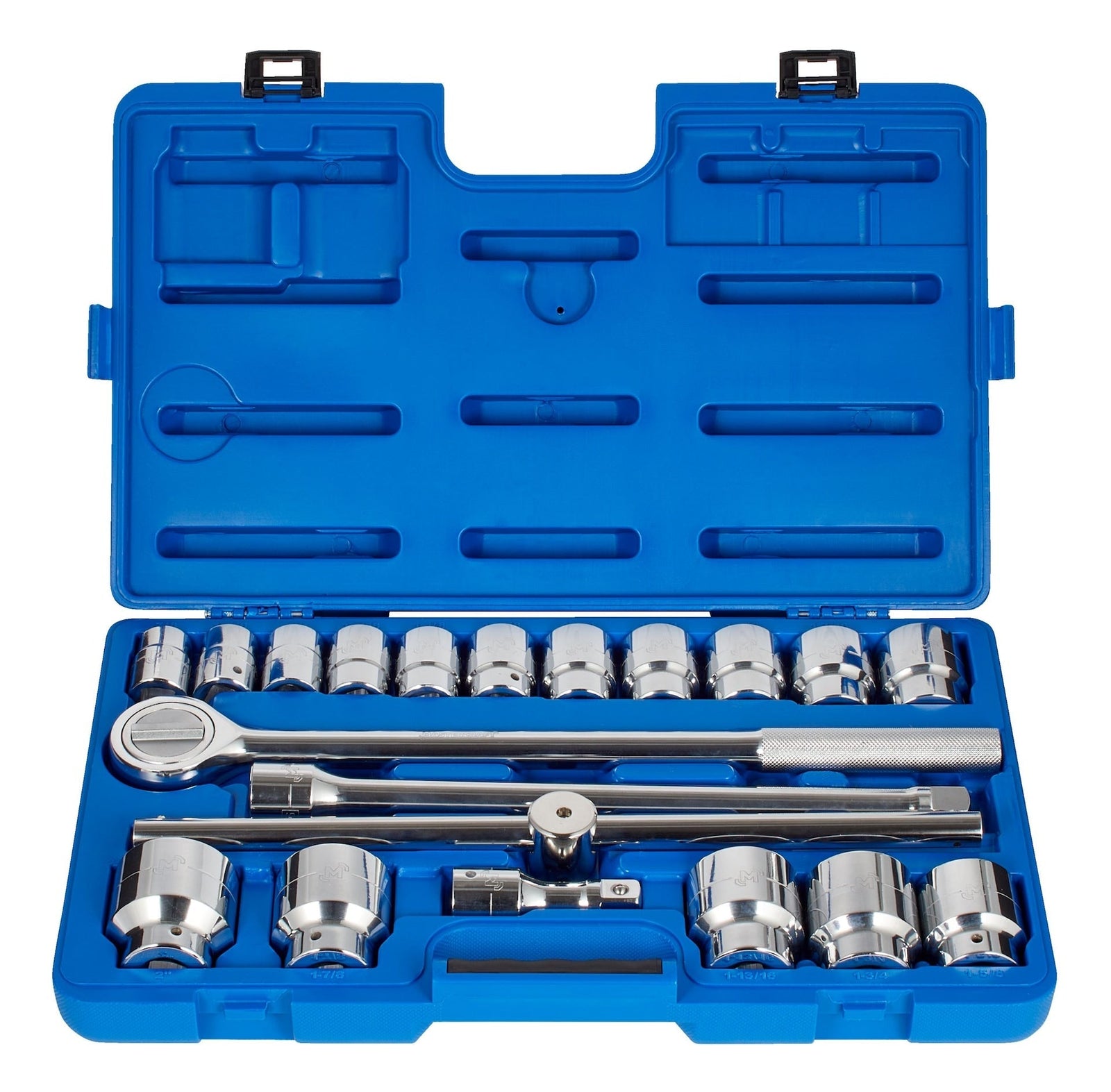 Socket Set 20-pc, 3/4-in Drive, SAE, Steel, Chrome Q4J7 - product image 3
