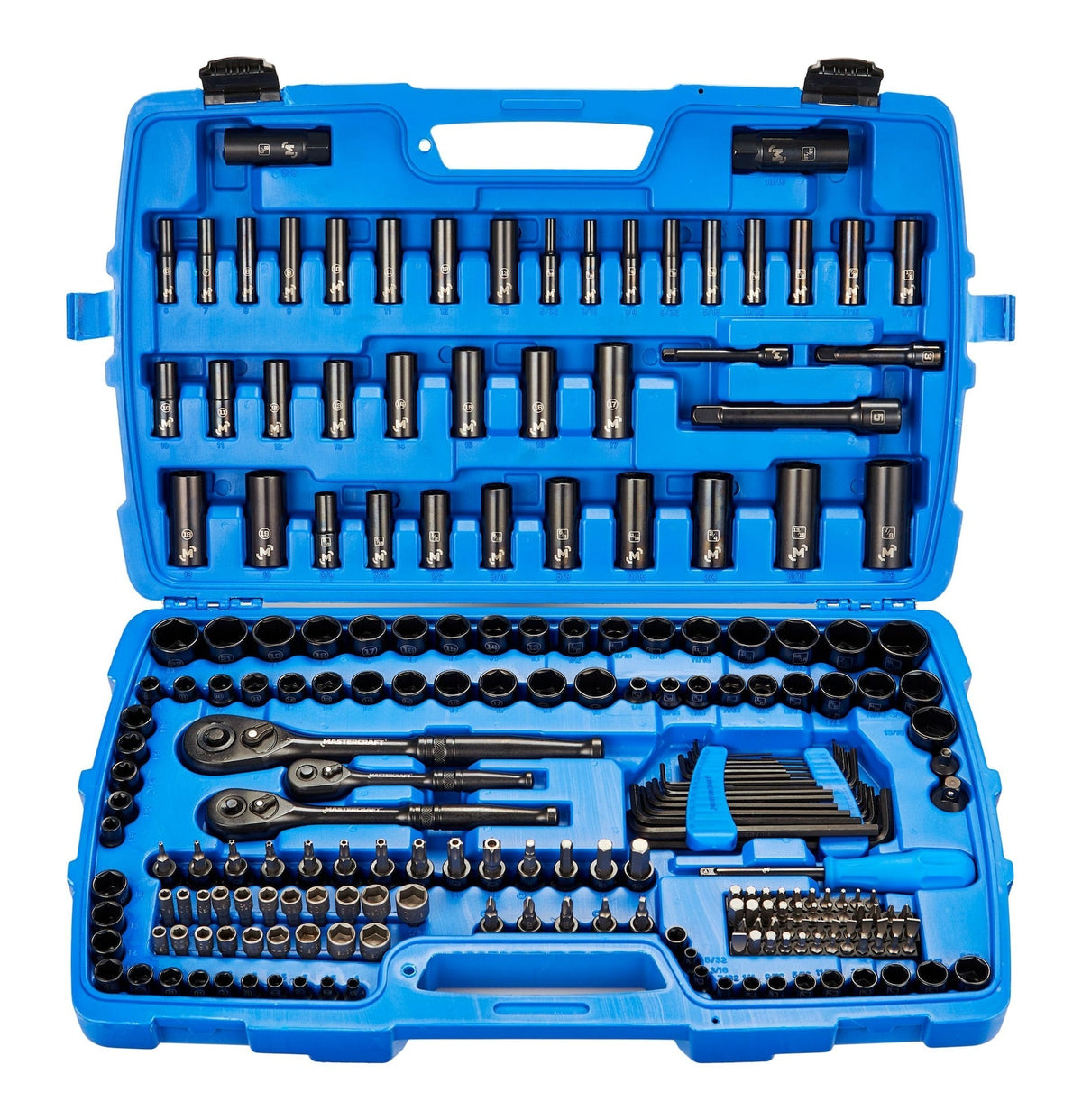 Socket Set, 229-pc, SAE / Metric, CRV, Black Steel Finish X9E2 - product image 3