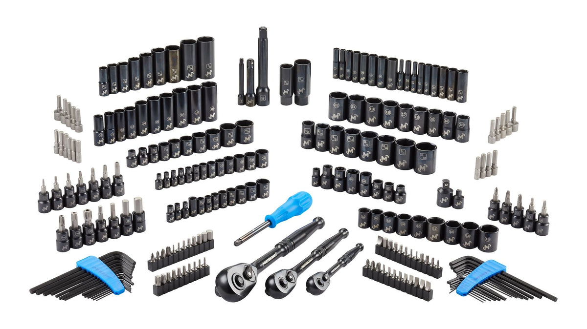 Socket Set, 229-pc, SAE / Metric, CRV, Black Steel Finish X9E2 - product image 4