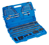 Socket Set, 233-pc, SAE / Metric, Nickel-Chrome Plating Z7J9 - product image 1